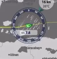 Kayıp iş adamının yatına çarptığı tahmin edilen geminin radar görüntüleri çıktı