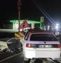 Marmaraereğlisi'nde otomobil refüje çarptı: 1 kişi hayatını kaybetti