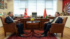 CHP Genel Başkanı Özel, Ekrem İmamoğlu'nu kabul etti