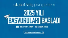 Yüz binlerce gence staj imkanı sunan Ulusal Staj Programı'nın 2025 yılı başvuruları başladı