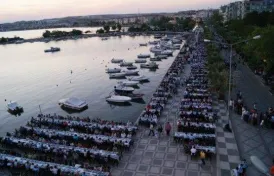 Silivri Sahilinde 5000 Kişilik İftar