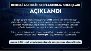 Bedelli askerlik sınıflandırma sonuçları açıklandı