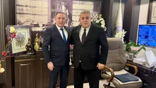 Sanayi Sitesi Kooperatifinden SİBESO'ya Tebrik Ziyareti