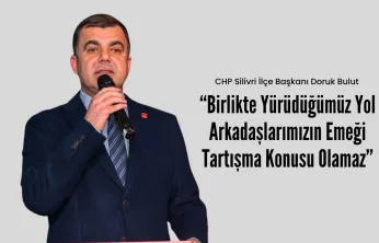 Doruk Bulut: 'Birlikte Yürüdüğümüz Yol Arkadaşlarımızın Emeği Tartışma Konusu Olamaz'