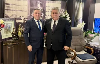 Sanayi Sitesi Kooperatifinden SİBESO'ya Tebrik Ziyareti