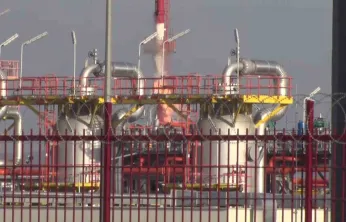 Silivri'de BOTAŞ tesislerinde yangın