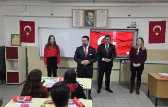 Silivri'de İkinci Dönemin İlk Dersi 'Bayrak Sevgisi' Temasıyla Başladı