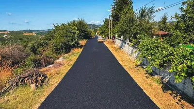 Karasu'da bir mahallenin ulaşım hattı daha yenilendi