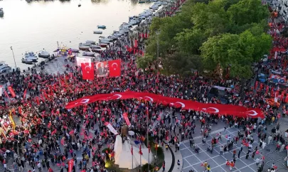 Başkan Balcıoğlu, Gençlik Yürüyüşüne katıldı