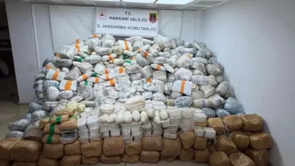 Bakan Yerlikaya: 'Yüksekova kırsalında 860 kilogram uyuşturucu madde ele geçirildi'