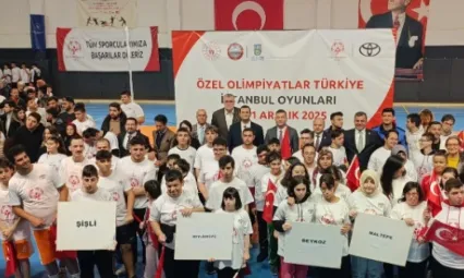 Özel Olimpiyatlar Türkiye İstanbul Oyunları için özel gereksinimli bireyler Silivri'de buluştu
