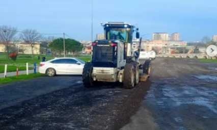 Silivri'de Yol Çalışmaları Hız Kesmeden Devam Ediyor