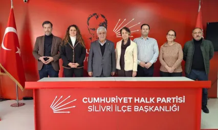 Silivri Kent Konseyi'nden CHP İlçe Başkanı Kömür'e ziyaret