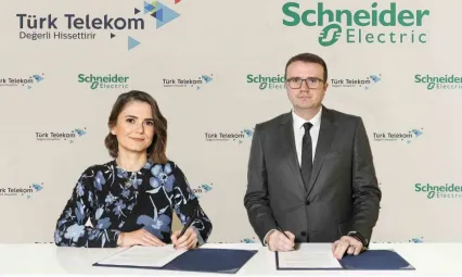 Türk Telekom ve Schneider Electric'den endüstriyel otomasyon anlaşması