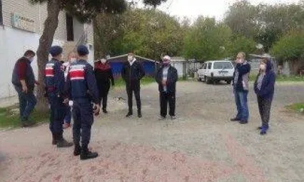 Silivri'de Jandarma'dan koronavirüs denetimi