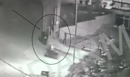 Park halindeki motosikleti böyle çaldılar