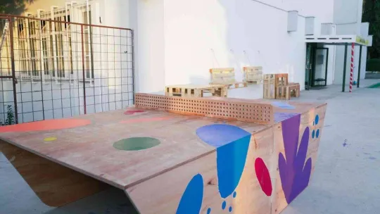 'Aksa İyilik Takımı'ndan okul dönüşüm projesi