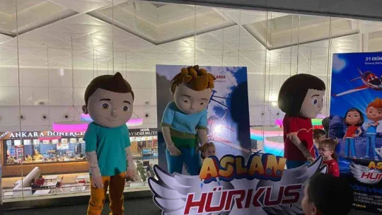 'Aslan Hürkuş Görevimiz: Gökbey' animasyon filminin galası gerçekleştirildi