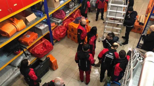 'BAK Kadıköy' arama-kurtarma çalışmaları için yola çıktı