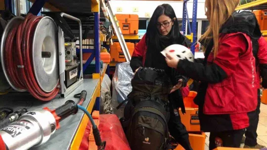 'BAK Kadıköy' arama-kurtarma çalışmaları için yola çıktı