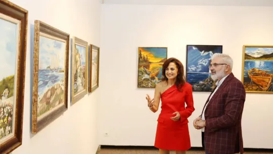 'Bütüne Dair' resim sergisi, SKSM'de sanatseverleri ağırlıyor