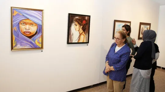 'Bütüne Dair' resim sergisi, SKSM'de sanatseverleri ağırlıyor