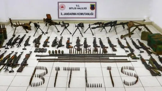 'Eren' operasyonlarında çok sayıda mühimmat ve yaşam malzemeleri ele geçirildi