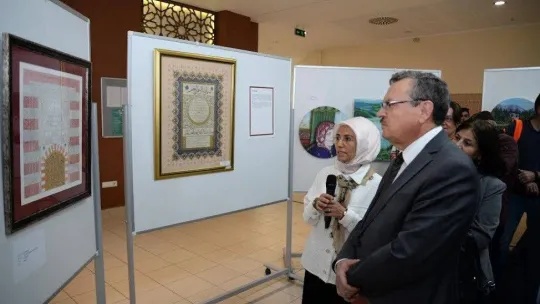 'Geçmişe gittikçe büyüyen şehir: Tokat' sergisi BUÜ'de açıldı