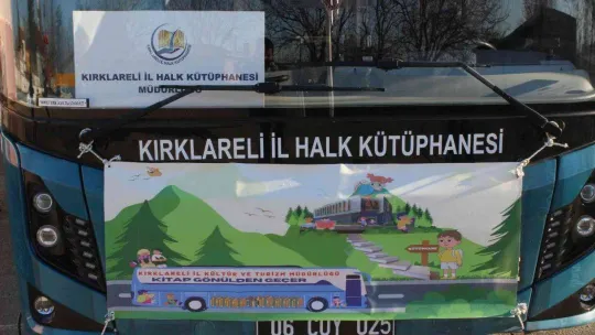 'Gezici Kütüphane' Kırsalda öğrencilere kitap sevgisi dağıtıyor