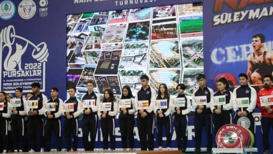 'İkinci Uluslararası Naim Süleymanoğlu Halter Turnuvası' yapıldı