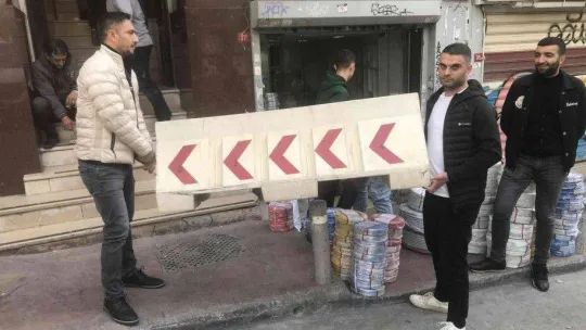 'Maskeli Beşler' filmi İstanbul'da gerçek oldu