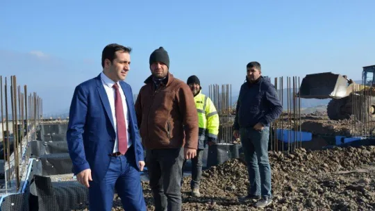 'Oba Kent' projesinde incelemelerde bulundu