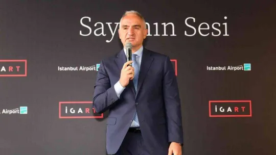 'Saya'nın Sesi'' sergisi Bakan Ersoy'un katılımıyla açıldı