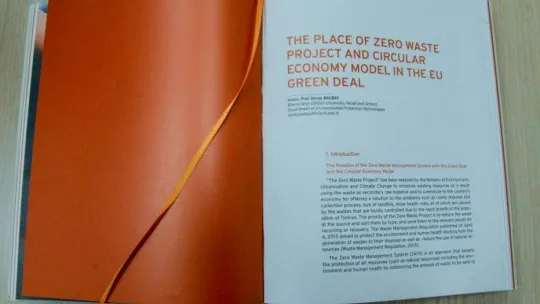 'Sıfır Atık' kitabında BŞEÜ'de yerini aldı