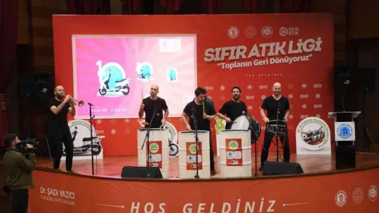 'Sıfır Atık Ligi' yarışması Tuzla'da başladı