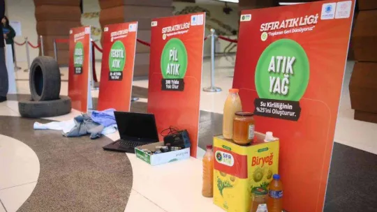 'Sıfır Atık Ligi' yarışması Tuzla'da başladı