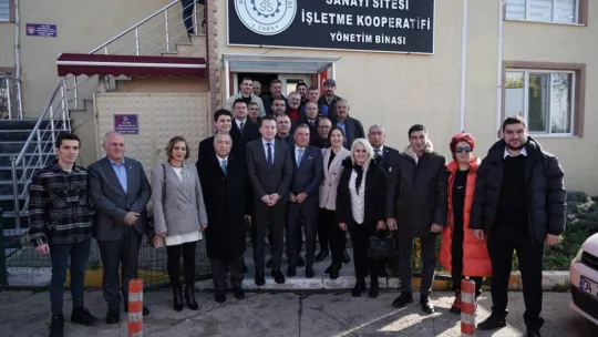CHP adayı Bora Balcıoğlu ziyaretlerini sürdürüyor