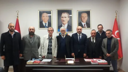 Saadet Partisi'nden MHP'ye Nezaket Ziyareti