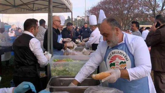 1. Şile Palamut Festivali kapılarını balık severlere açtı