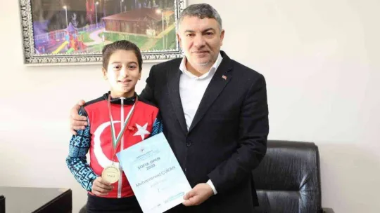 10 yaşındaki Muhammed, Avrupa şampiyonu oldu