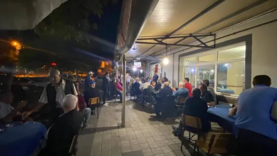 Bora Balcıoğlu Danamandıra'da vatandaşlarla buluştu