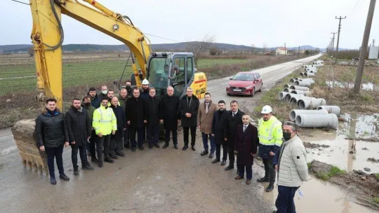 13 milyon 500 bin TL'lik altyapı projesi tamamlandı