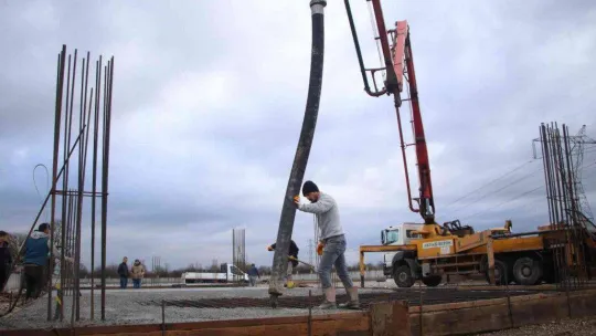 13 milyonluk mezbaha ve hayvan borsası alanının temeli atıldı