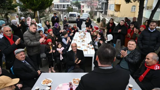 Bora Balcıoğlu, Cumhuriyet Mahallesi'nde Vatandaşlarla Buluştu