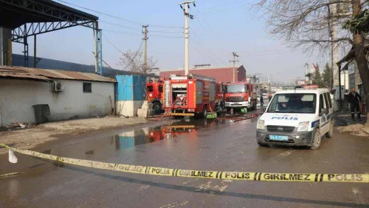 14 saati geçti bölgede soğutma çalışmaları sürüyor