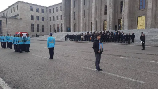 15'inci Dönem Hatay Milletvekili Mehmet Sönmez için TBMM'de cenaze töreni düzenlendi