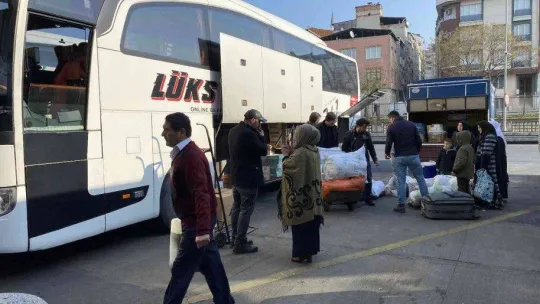 15 Temmuz Demokrasi Otogarı'nda yılbaşı yoğunluğu
