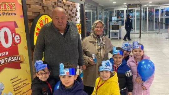 Mektebim koleji öğrencileri su kaynakları riskine dikkat çekti