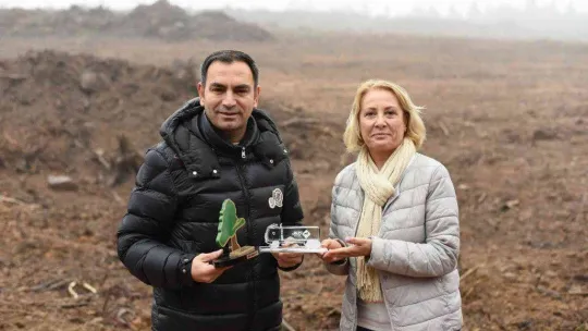 16 bin fidan toprakla buluştu