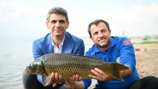 16 kiloluk sazan birincilik getirdi